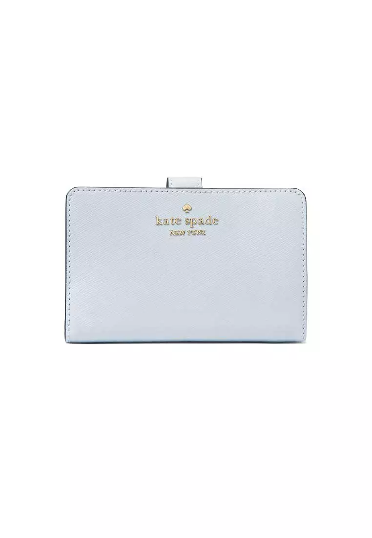 Madison Medium Compact Bifold Wallet Watercolor Blue KC580