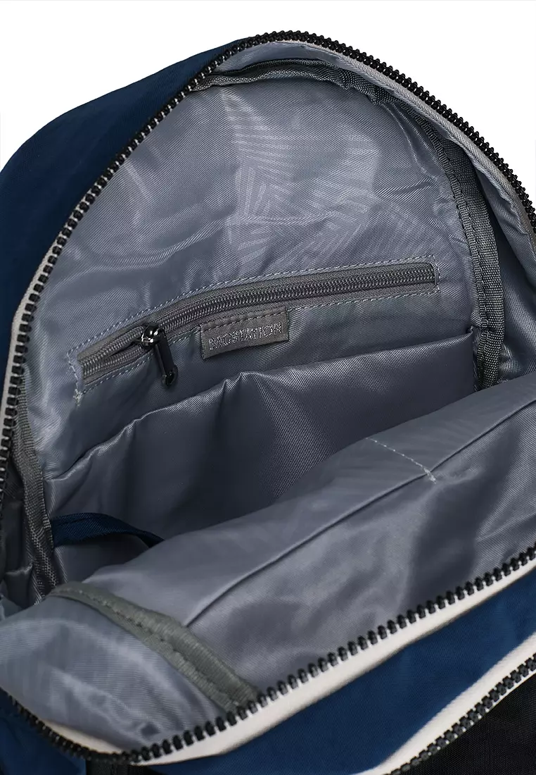 Colour Block Nylon Small Backpack