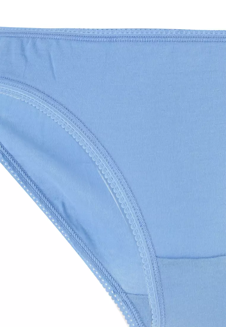 5pk Cotton Lycra Bikini Knickers