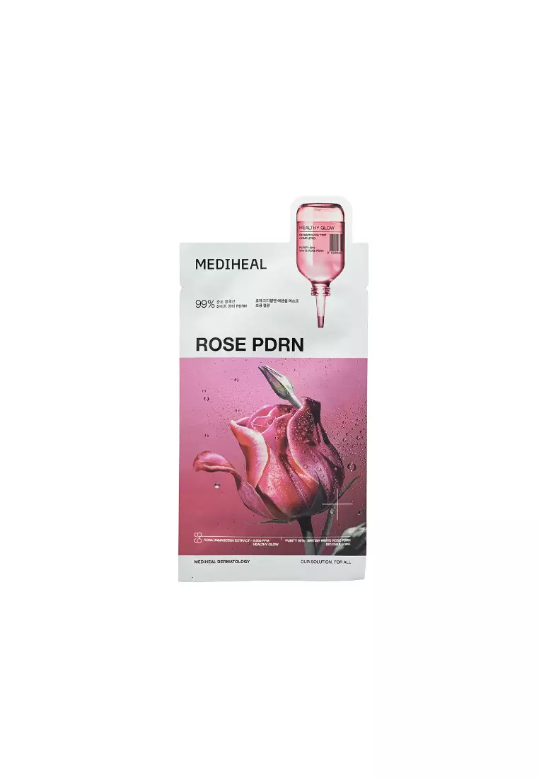 Mediheal 玫瑰PDRN特強修復精華水庫面膜 (10片裝) 10piece