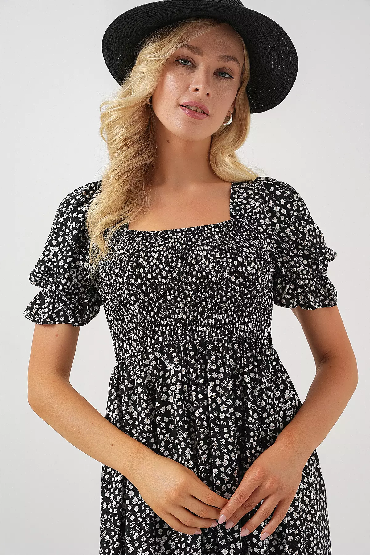 Viscose Midi Dress