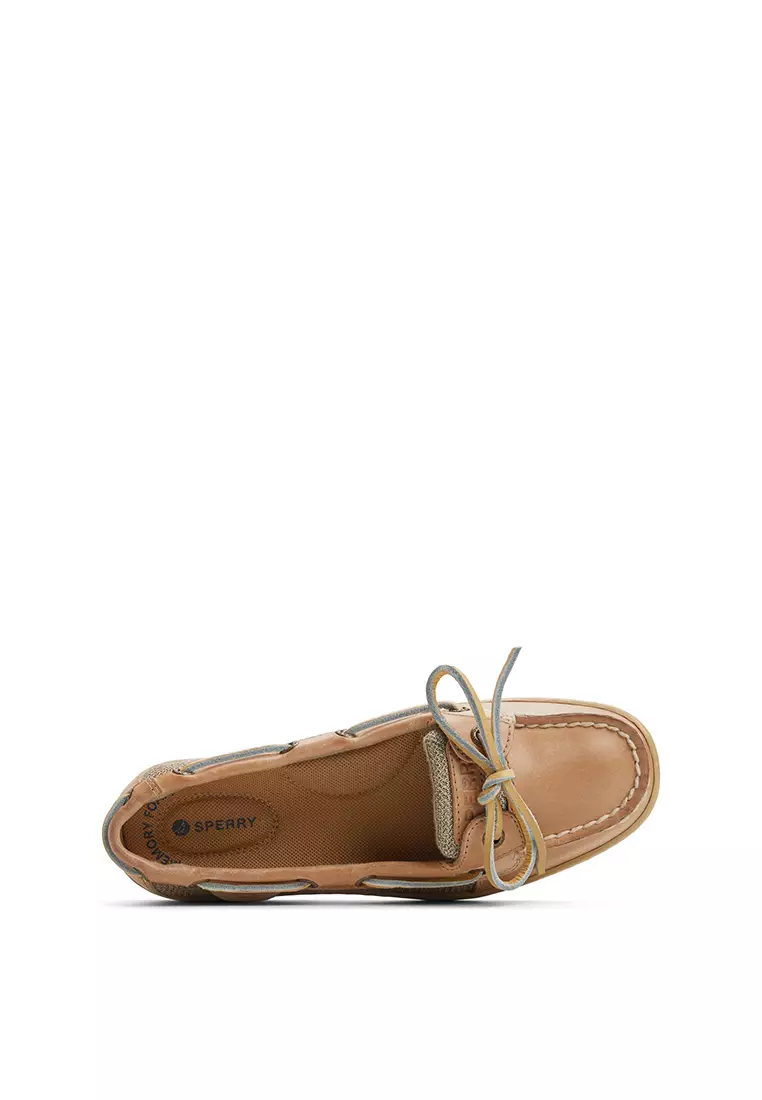 Women's Angelfish 1-Eye Boat Shoes - Linen Multi (13935816)