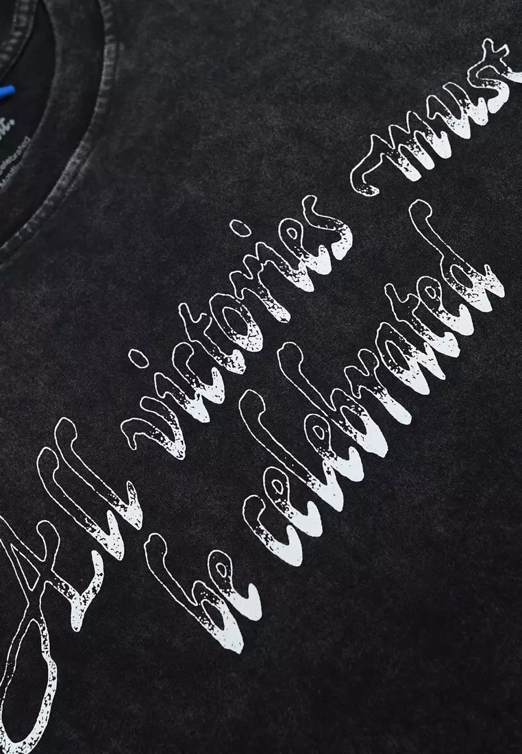 Moutley x Onic - Men's T-Shirt Long Sleeve Oversized Fit Cotton 16s Ghost Mind OL-310325