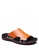 Twenty Eight Shoes orange Basic Cowhide Flip Flops VMS8286 8EB27SH60C82C2GS_2