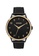 Nixon black and gold Arrow Leather 38mm - Black/Gold/Cage (A10913220) EB066AC0A26729GS_1