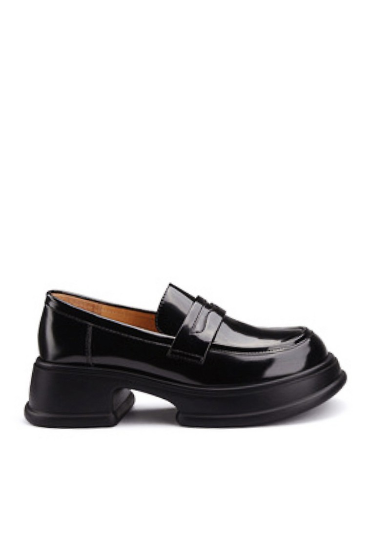 VANSA Simple Round Toe Loafers VSW-F77688