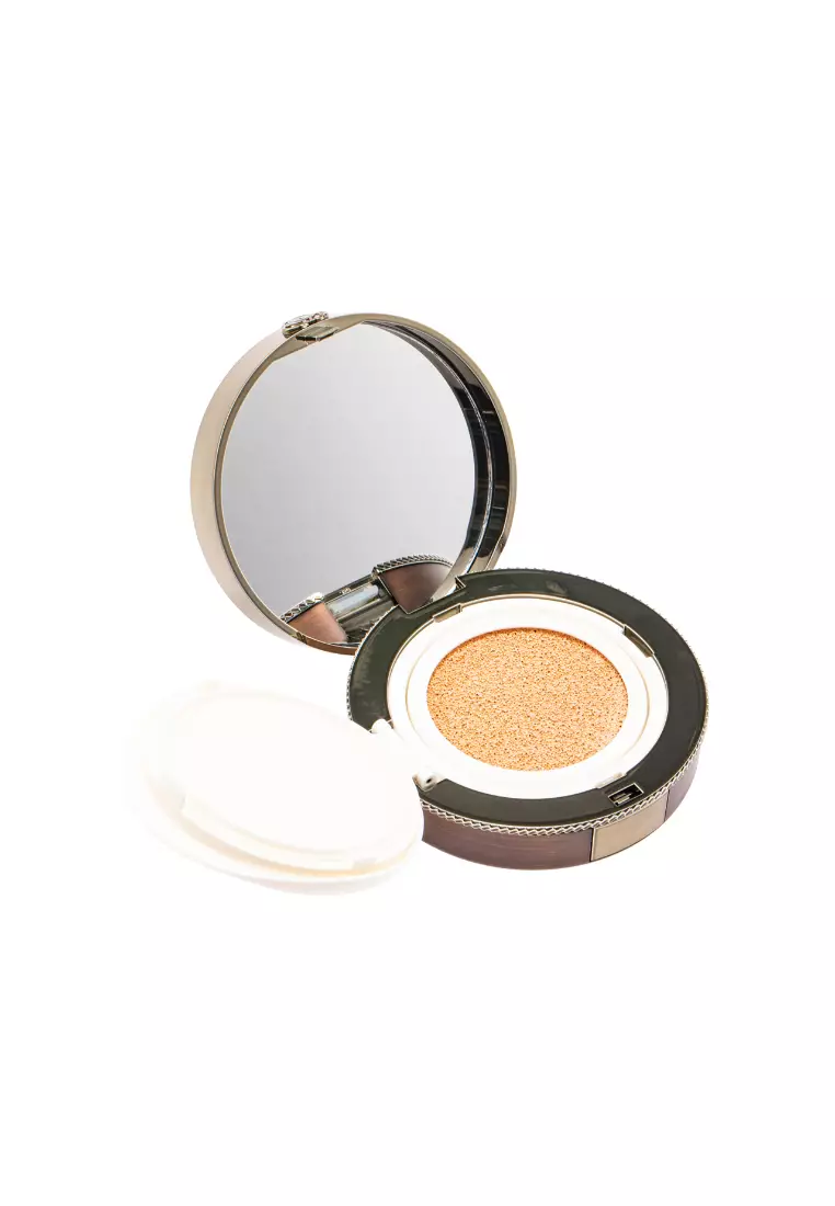 ELEANOR Perfect Lift Hydrating Finish Cushion Foundation SPF 50+++ 2piece #02