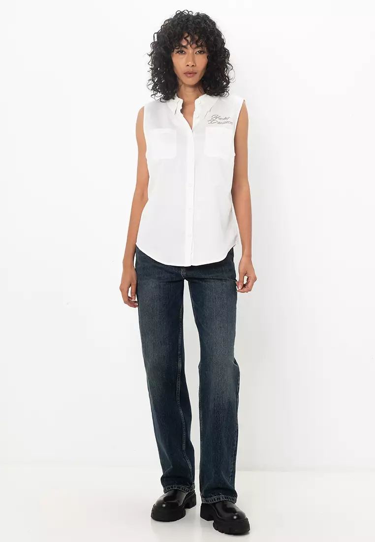 Harley-Davidson® Essential Bling Button Front Tank