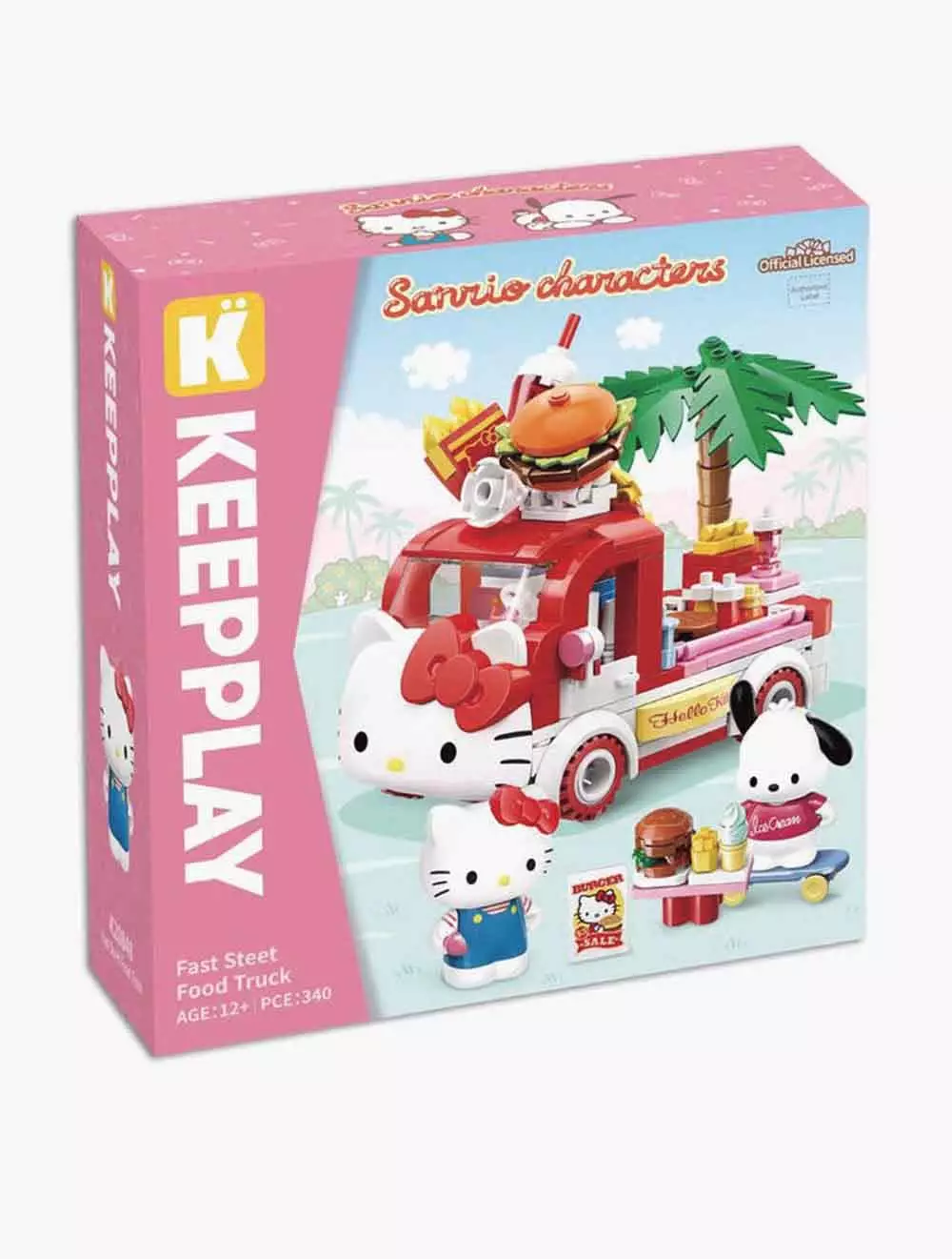 Qman Hello Kitty N Pochacco St Food - QMNK20848