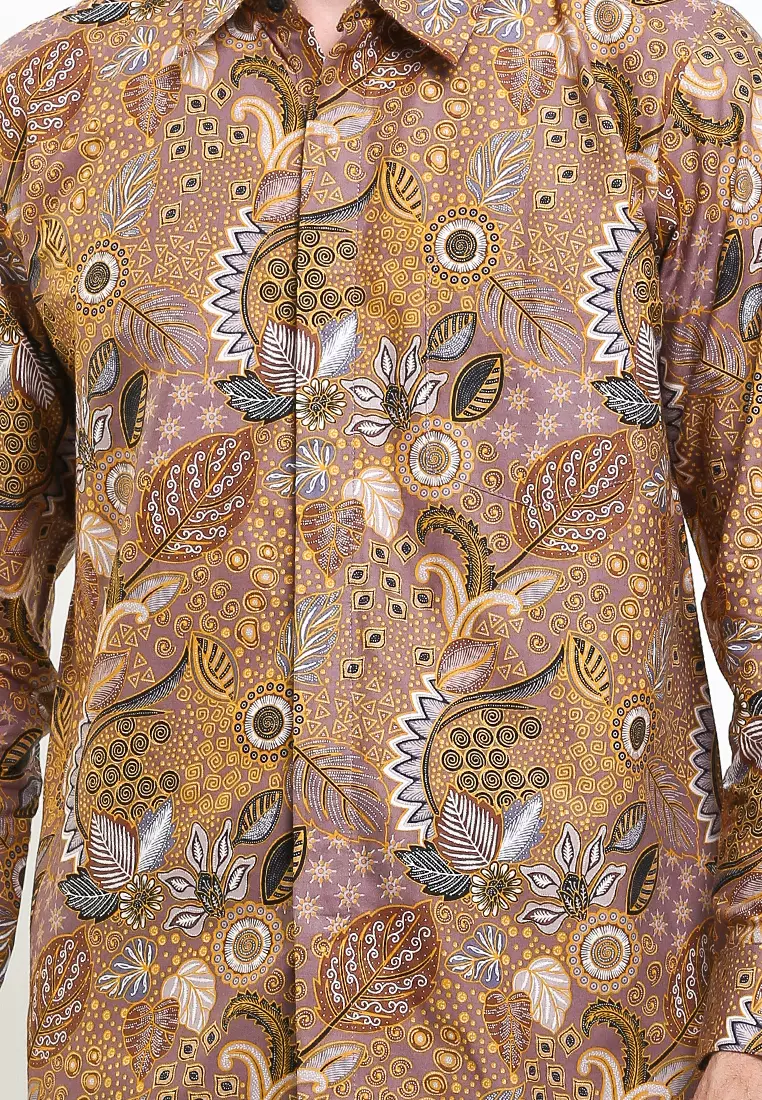 Naufal Shirt Kemeja Batik Katun Lengan Panjang