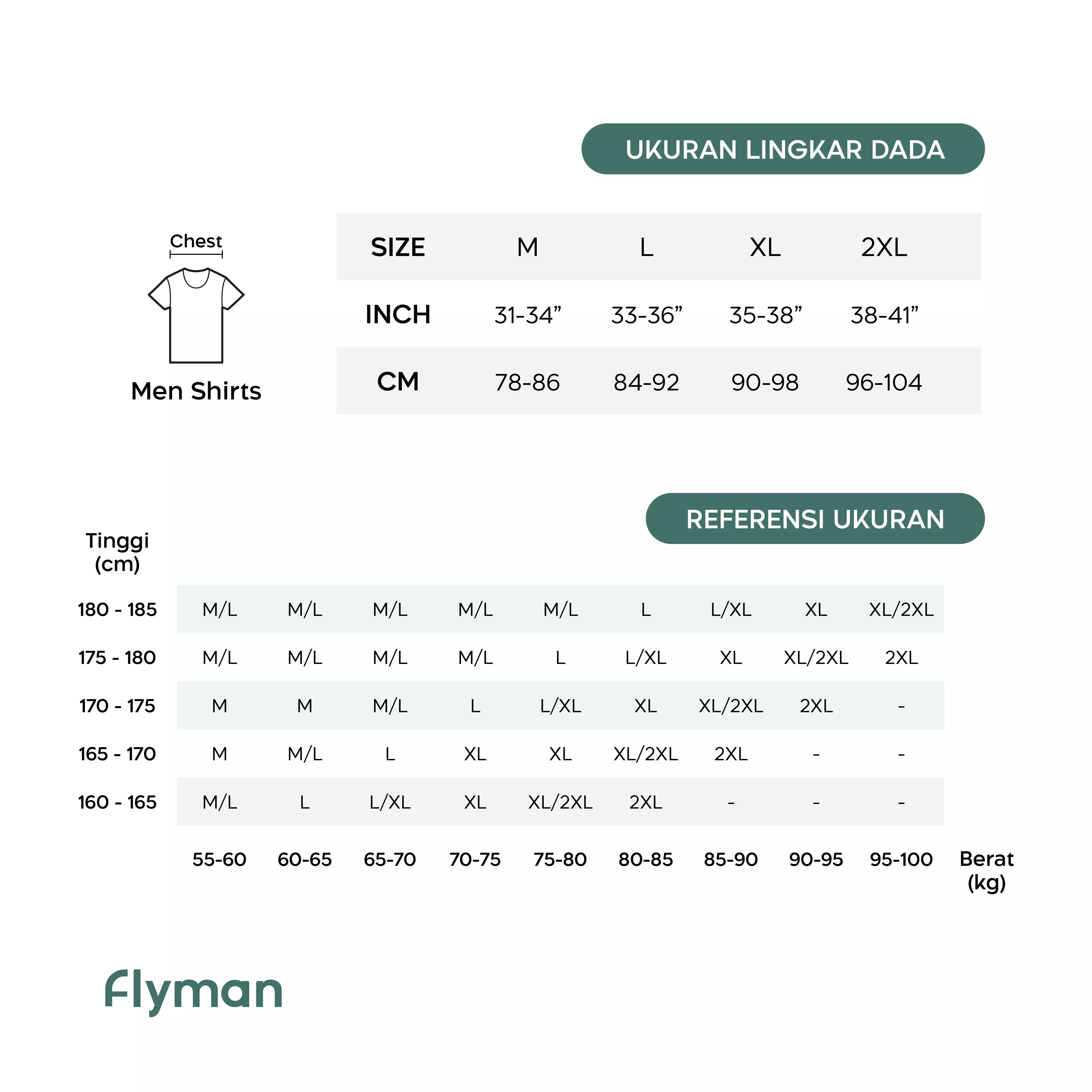 Flyman Relaxing T-Shirt 3 pcs FMA 3365