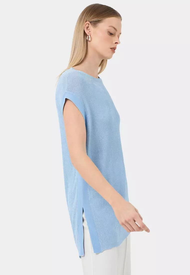 Milano Melange Knit Top