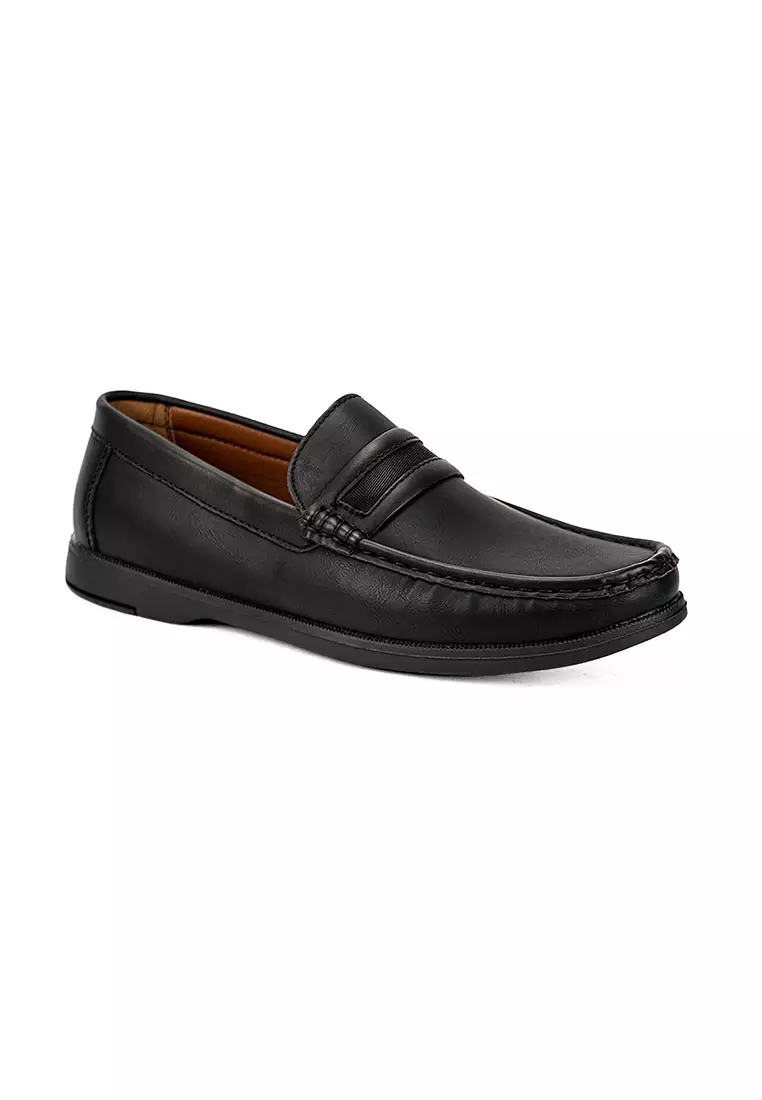 Discount on Mario D' boro Runway  shoes - SKU: Men's Casual Loafers MW 22619 Black C25