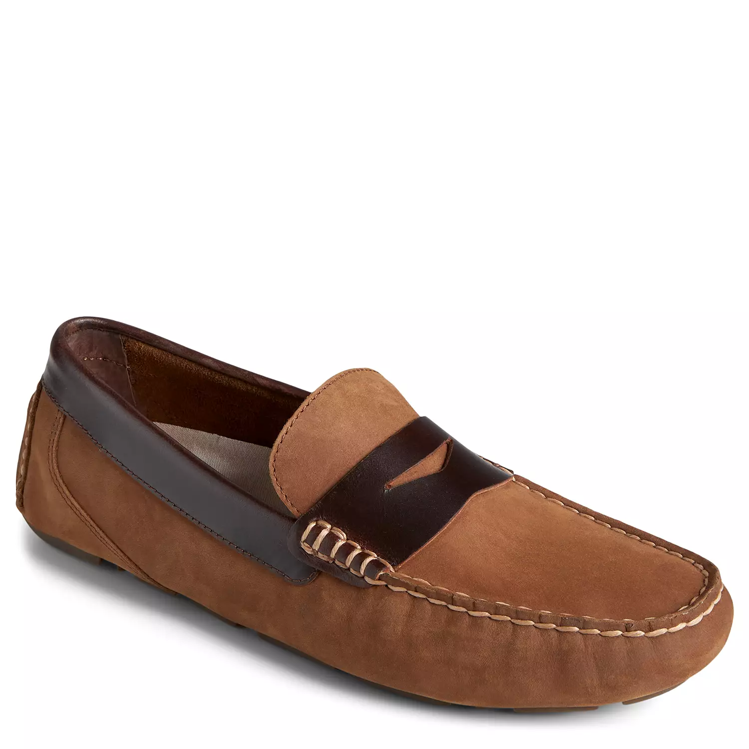 Men's Davenport Penny Loafers - Brown Buc (STS23192)