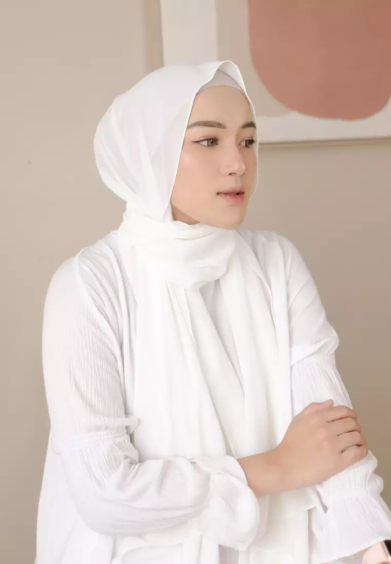 Bawal Shawl Broken White