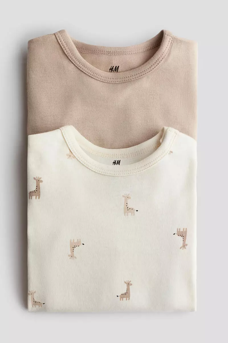 2-pack long-sleeved bodysuits