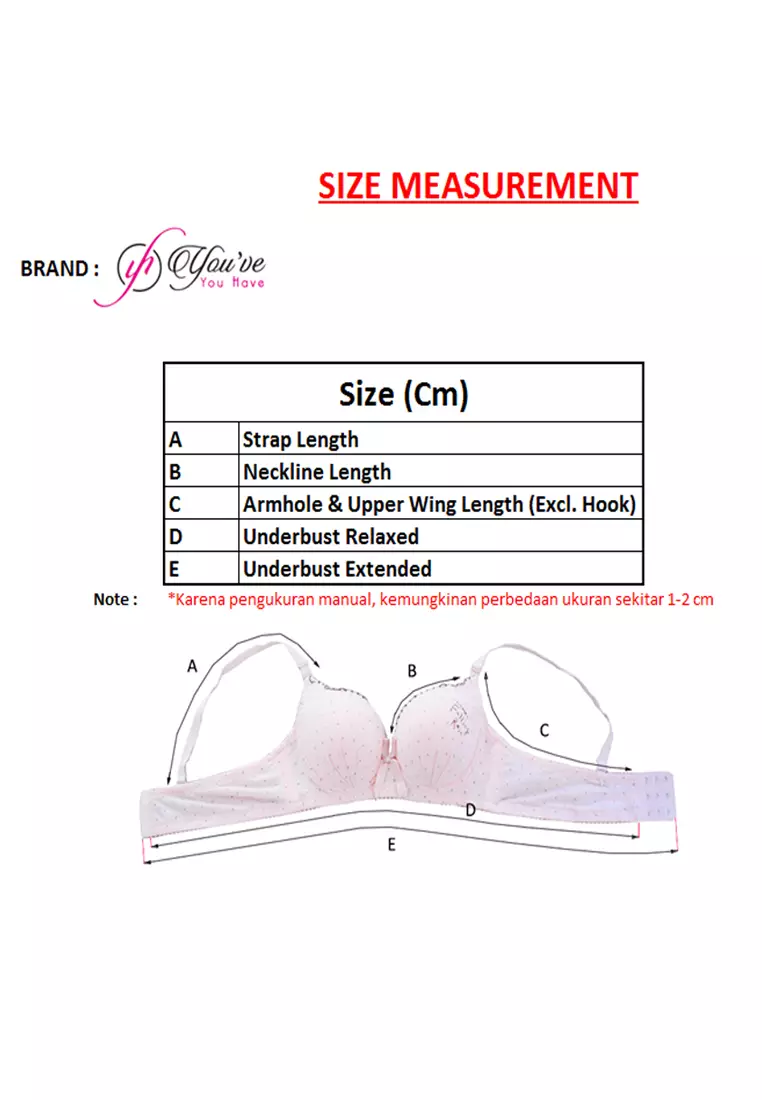 You've 8812 Bra Pakaian Dalam Wanita