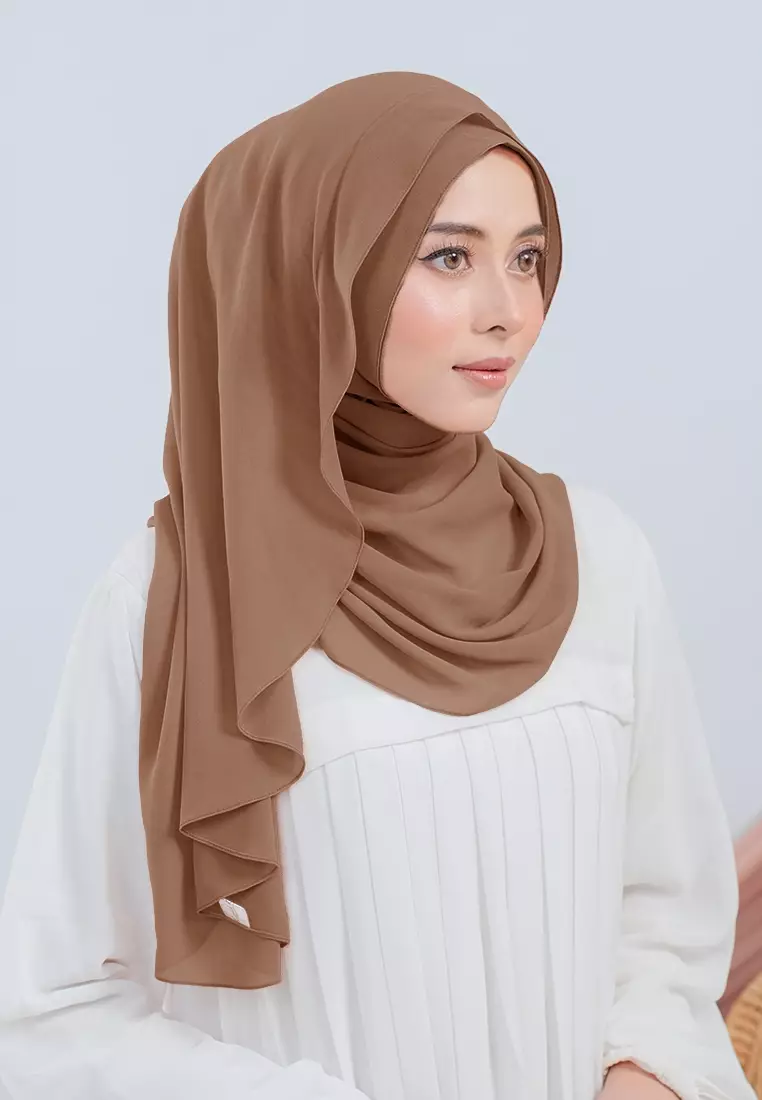 HIJAB INSTAN LUBNA - CHOCO