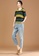 A-IN GIRLS blue Jeans With Elastic Waist 8385CAA4AAF1CBGS_5
