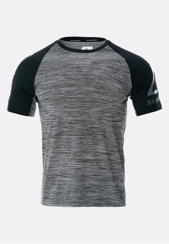 Giordano black and grey [Online Exclusive] Giordano Men Silvermark by G-Motion Onyx Performance Tee 2F472AAF9D8D0BGS_1