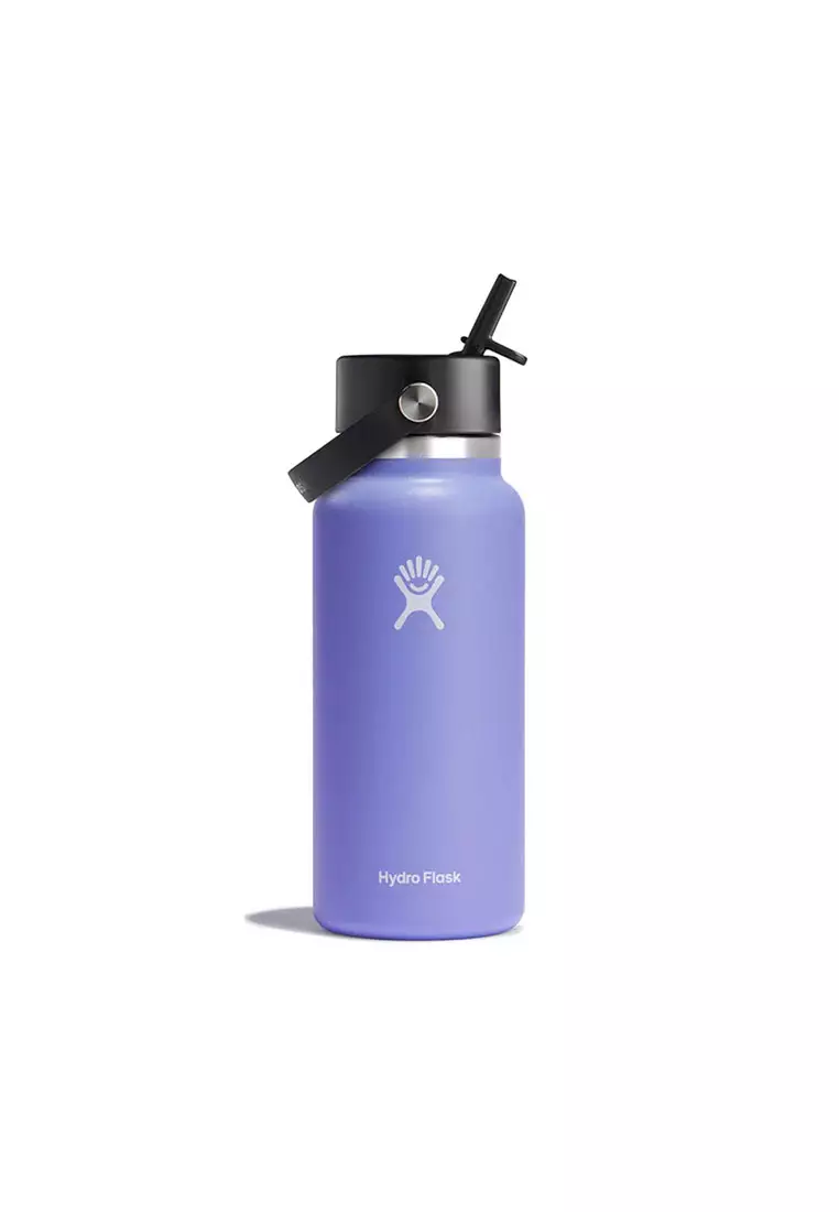 Flamingo pink hydro hot sale flask straw lid