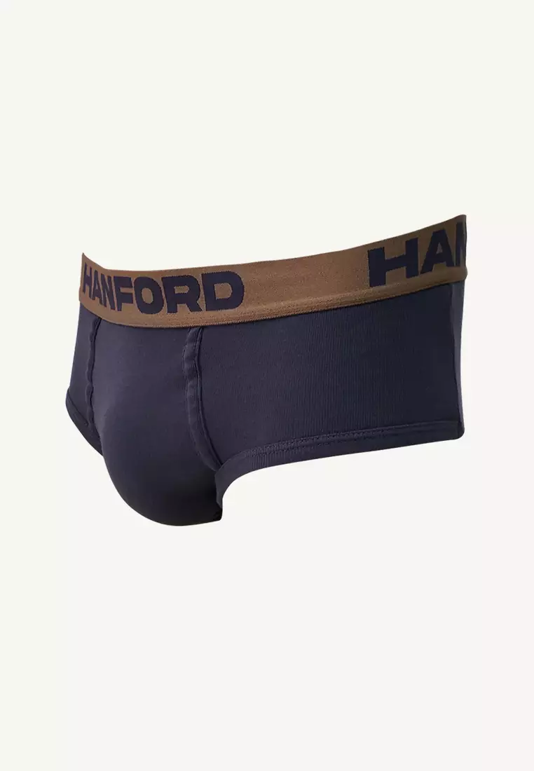 Premium Ribbed Cotton Hipster Men's  Briefs Core - Asstd Colors (3in1 Pack)