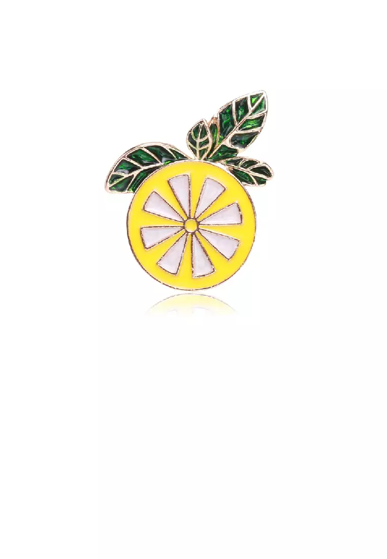 Lemon brooch hotsell