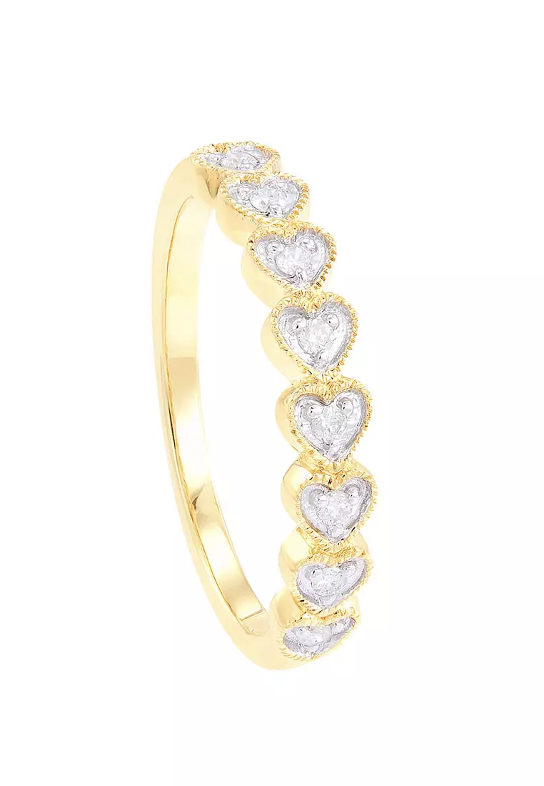 Buy HABIB HABIB Aureoline Yellow Diamond Ring 2024 Online ZALORA