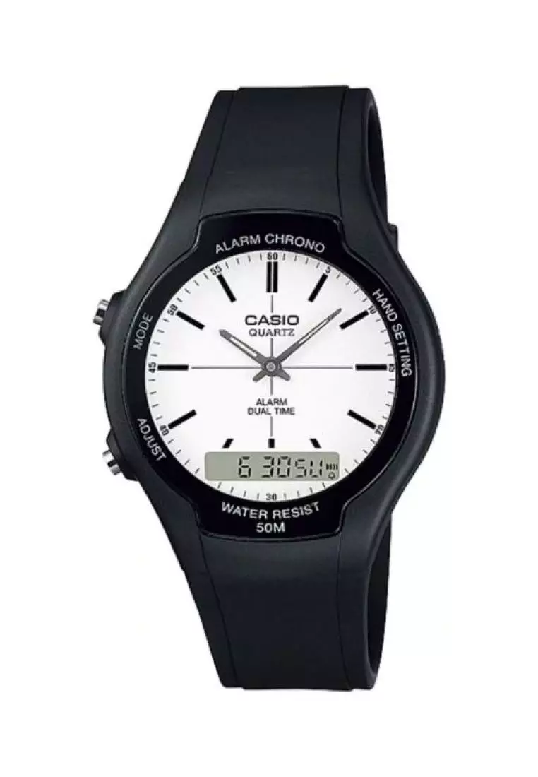 Buy Casio Watches Casio Men's AnalogDigital AW90H7EV Black Resin
