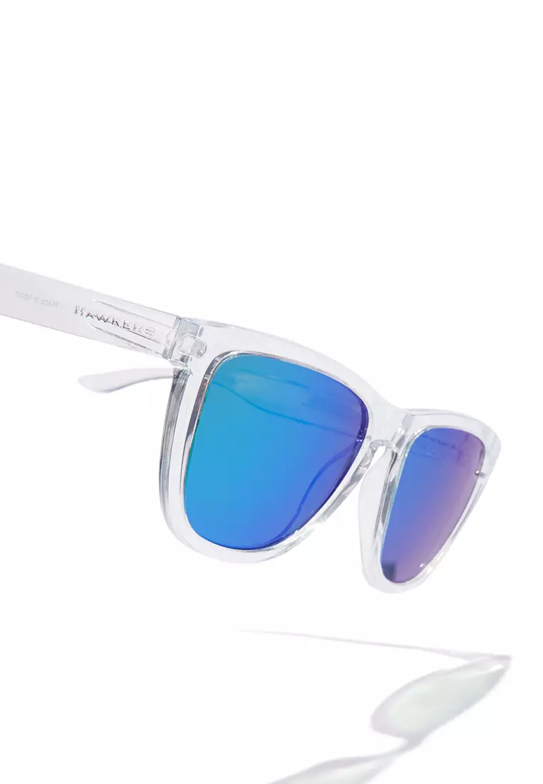 HAWKERS POLARIZED Air Emerald ONE RAW. Sunglasses for Men and Women, Unisex. UV400 protection. Official product designed and made in Spain. HONR21TFTP