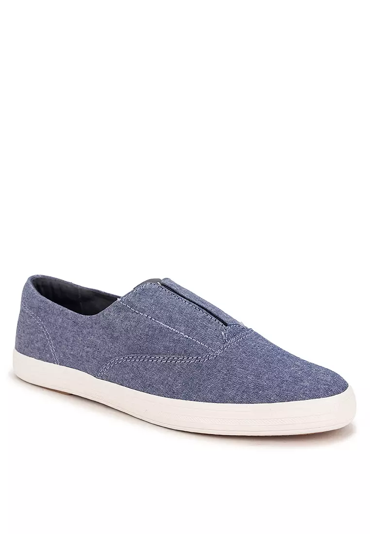 Discount on Keds  shoes - SKU: Keds Champion Round Toe Slip Chambray Shoes