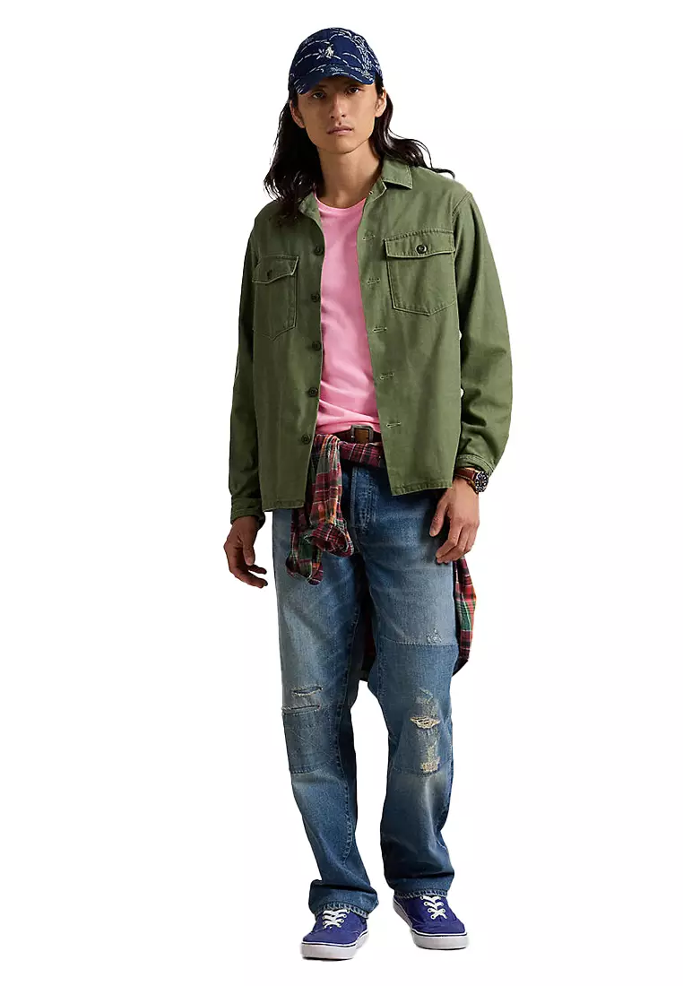 Custom Slim Fit Jersey Crewneck T-Shirt