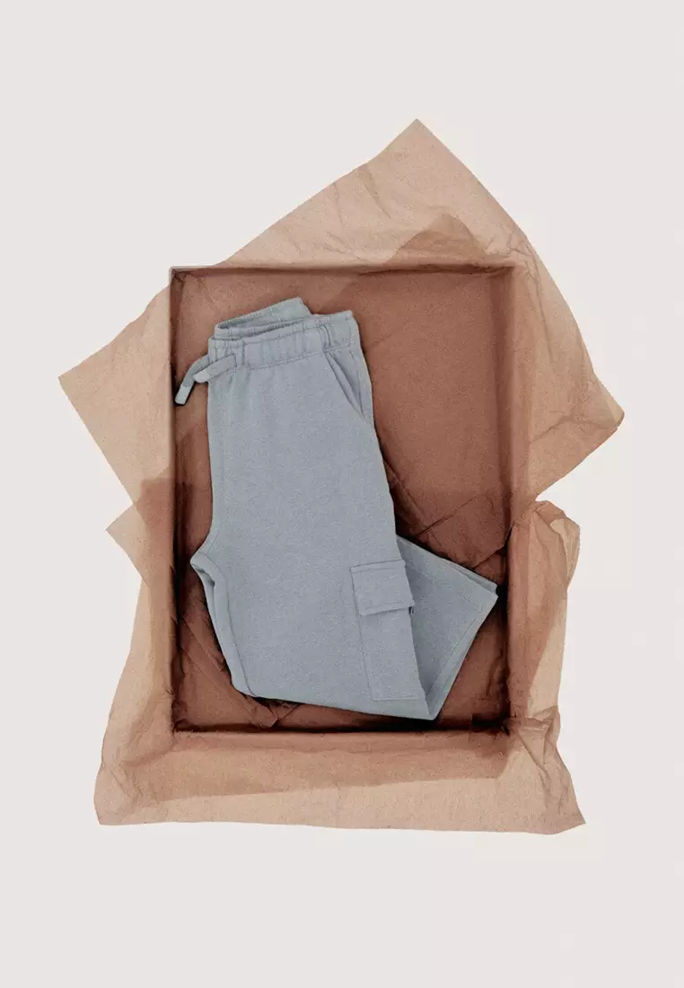 Cotton Cargo Jogger Pants