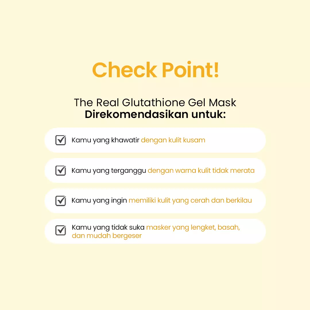 Holika Holika The Real Glutathione Gel Mask | Color-Changing Brightening Hydrogel Mask Sheet