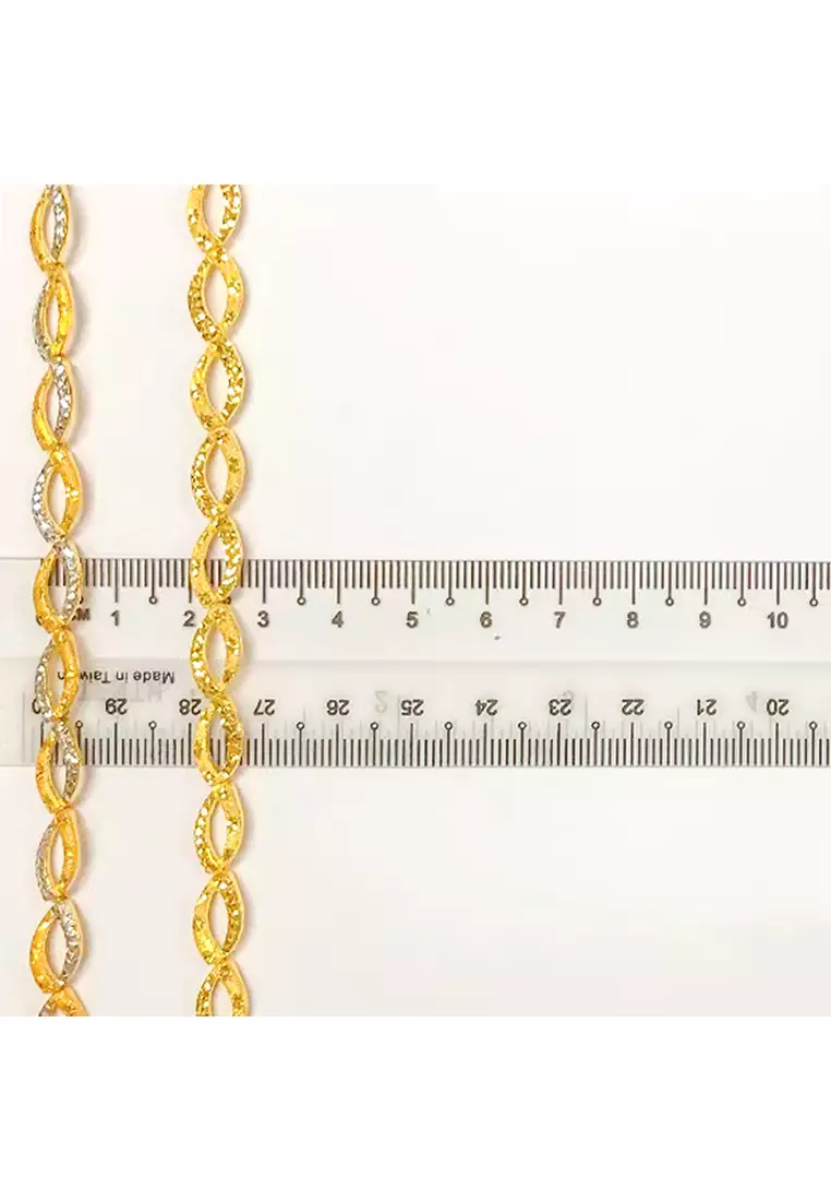 375/9K Gold Fashion Bracelet T23