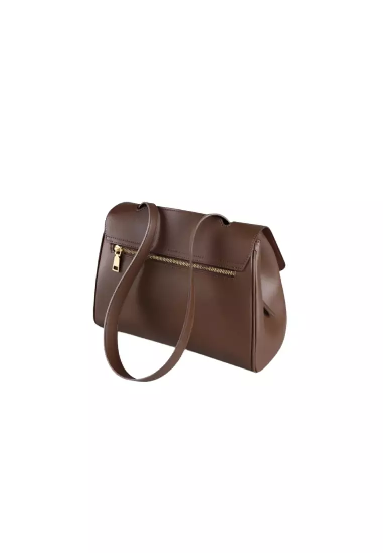Women's Classic Cowhide Leather 3-Ways Crossbody Bags Shoulder Bags Tote Bags