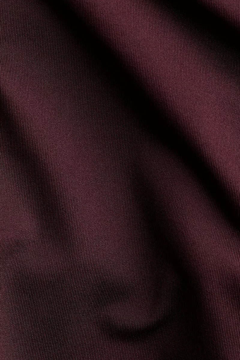 Draped bodycon dress