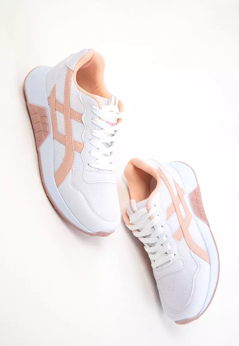 White-Powder Women's Sneaker 20654