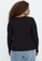 Trendyol black Plus Size Knitted Blouse 33DE0AAA6E0DB7GS_2