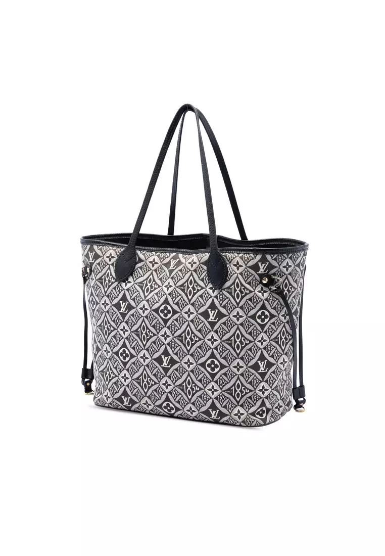 Pre-Loved Louis Vuitton Monogram Jacquard Since 1854 Neverfull Mm