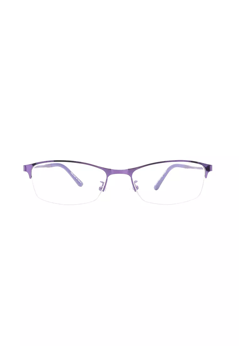 3028 Metal (C4-Purple) Anti-Radiation Computer Eyeglasses for Men/Women