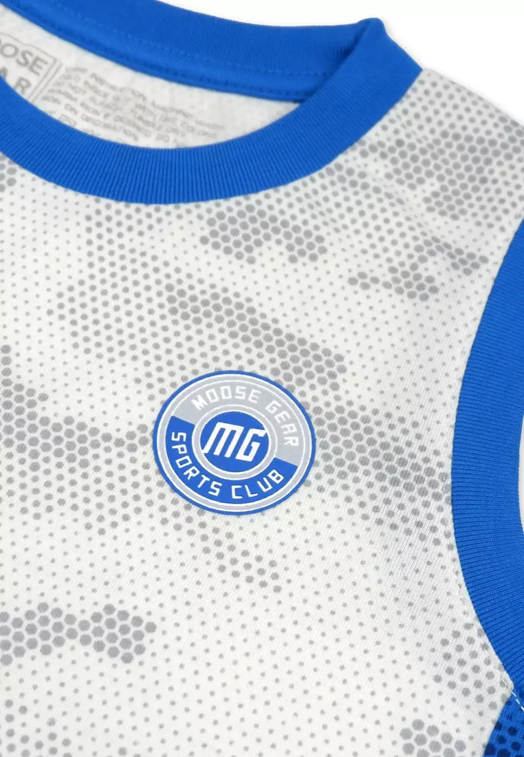 Boys Muscle Shirt Combi with Short Set