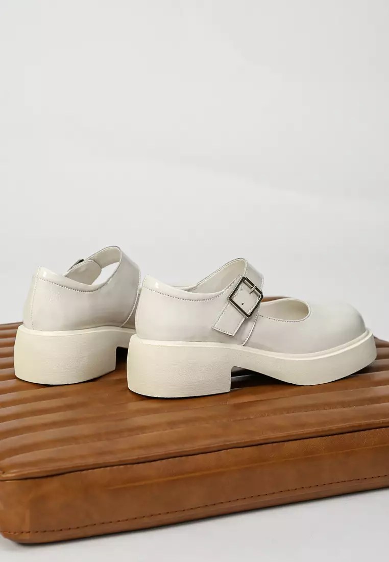 5CM Leather Mary Jane Shoes MZ0071