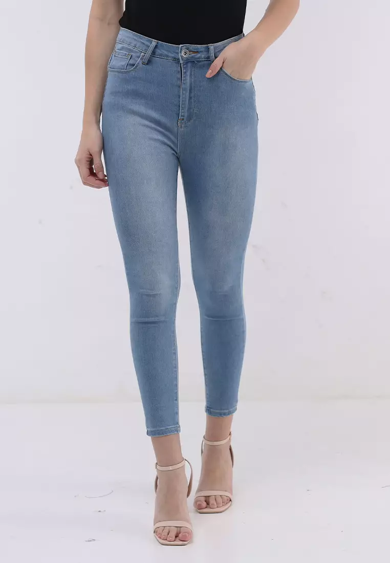 Celana Jeans Blue Jeans Dama Jeans Dama Pantalones Xigma Precios