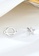 LYCKA silver LDR3208 Saturn and Star Stud Earrings B6452AC988B125GS_2