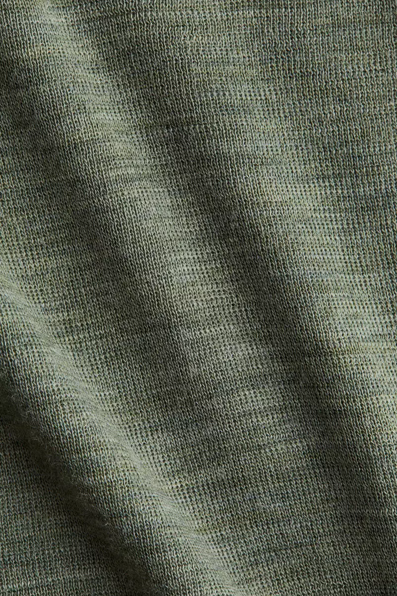 Merino wool jersey top