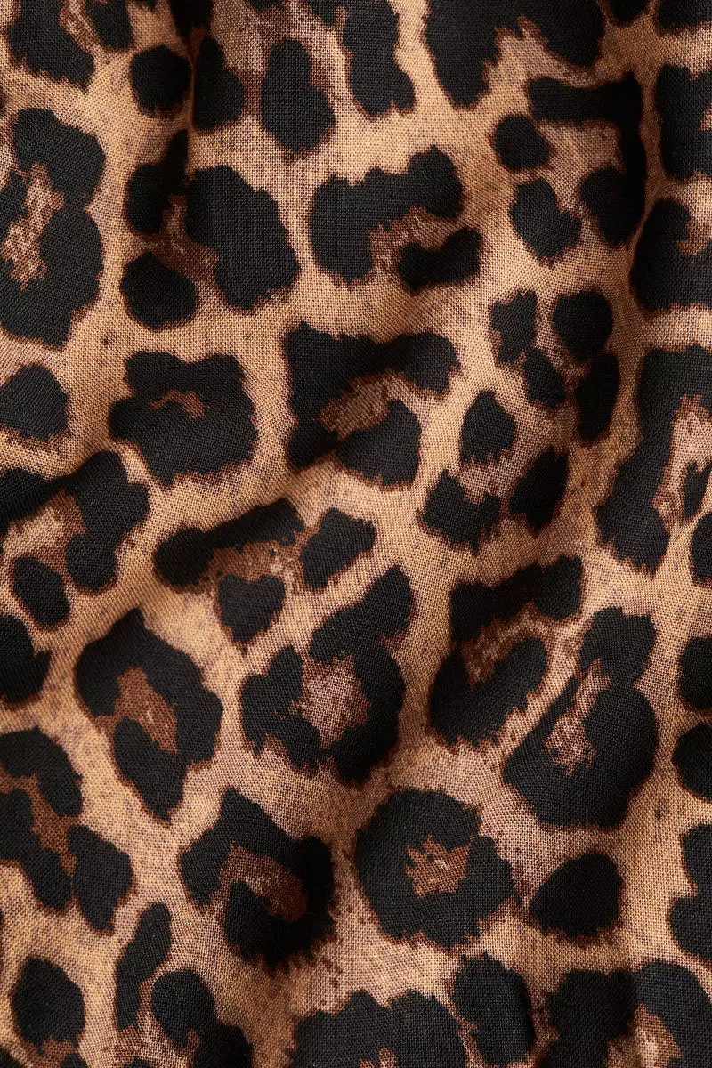 Tie-belt shirt dress