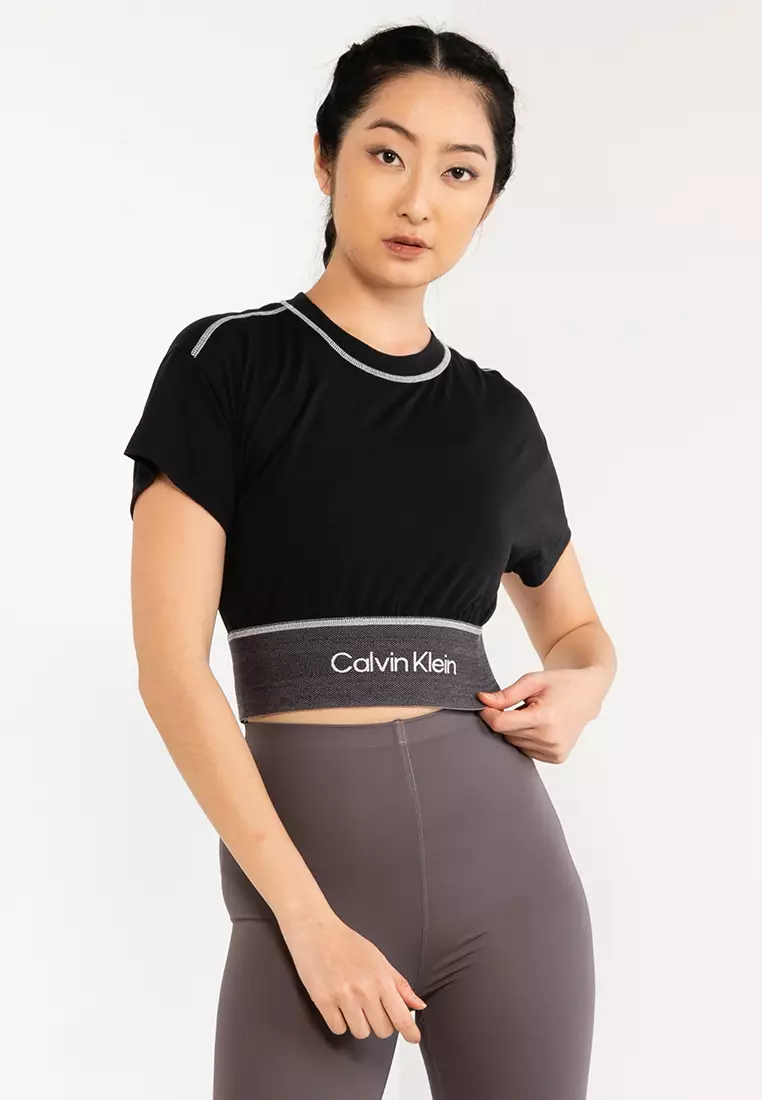 Double Waistband Tight Gym Shorts Calvin Klein®