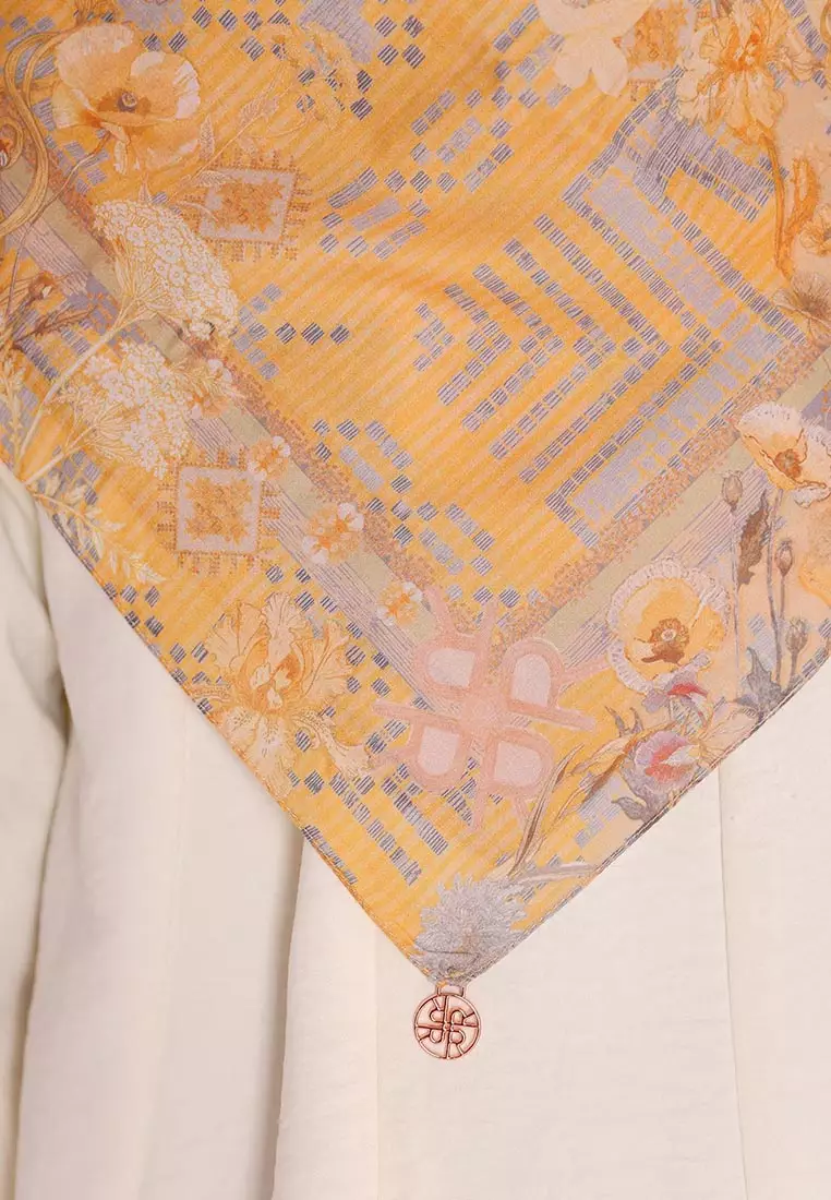 Ria Miranda Hazelnut Haifa Scarf