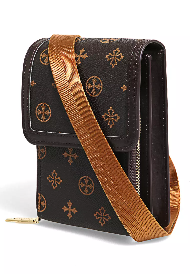 Tas Selempang Wanita Sling Bag Elegant Design Many Pocket Material Leather ORIGINAL